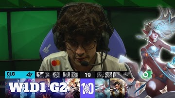 CLG vs FLY | Week 1 Day 1 S12 LCS Spring 2022 | CLG vs FlyQuest W1D1 Full Game