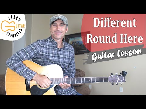 Different Round Here - Riley Green - Guitar Lesson