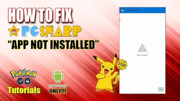 How To Fix PG Sharp App Not Installed | Pokemon Go Spoofing