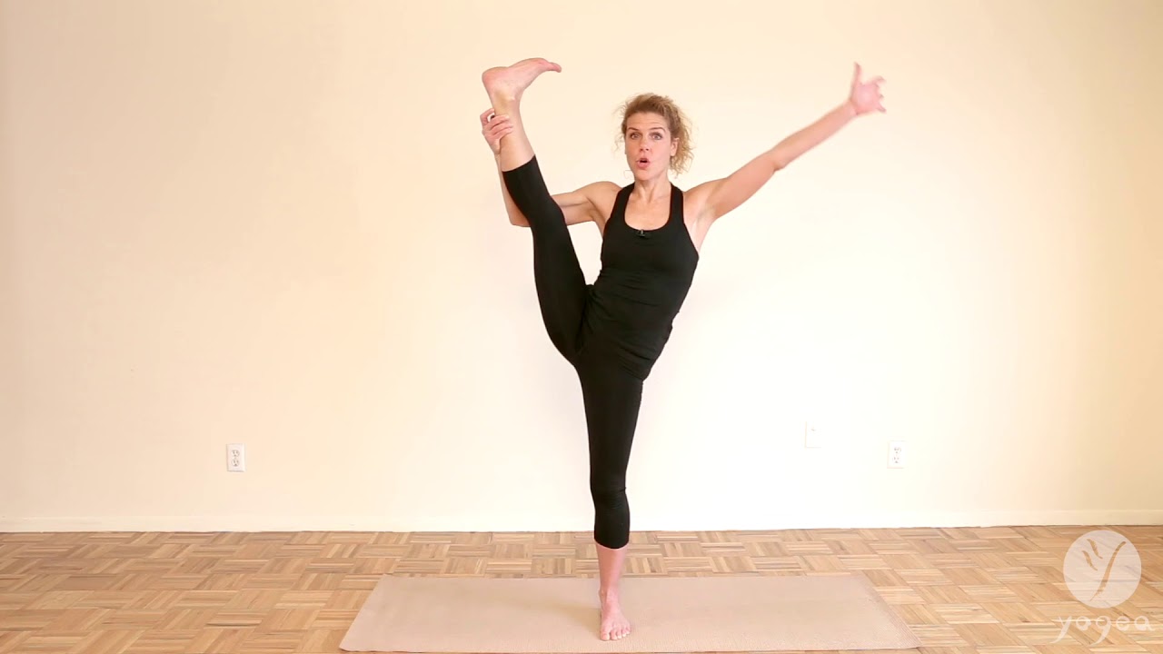 Yoga Pose: Standing Leg Raise Pose