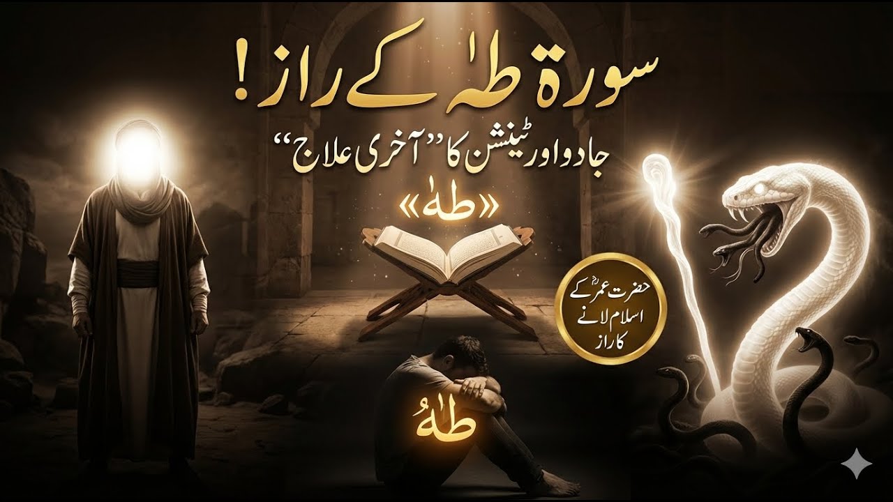 Sukoon kyon nahi? | Jadoo Depression ka Jarr se Khatma | Surah Taha | Hazrat Umar | Sialvi TV