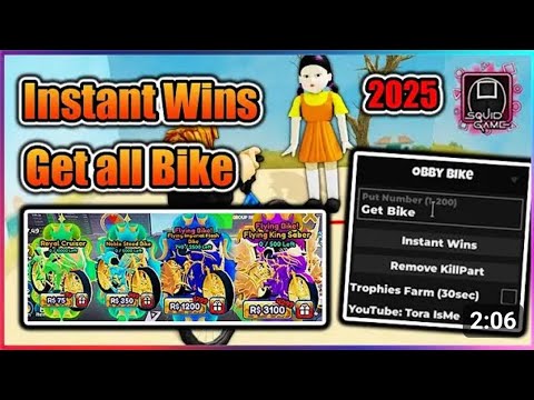 [OP🚴]Obby But You’re On a Bike Script - Get all Bike | Instant Wins ...