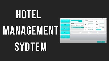 Hotel Management Project | Java Project