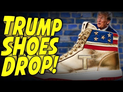 Trump Selling $400 Gold Sneakers to Pay His Legal Debts?!