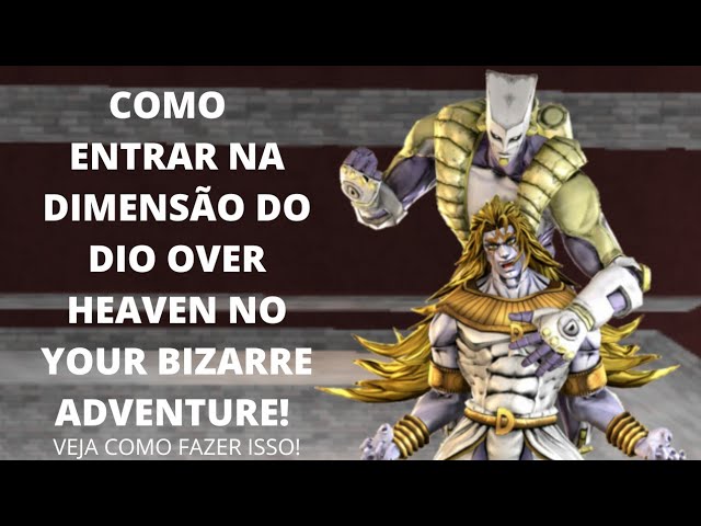 Quando você sabe sobre your bizarre adventure