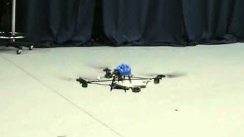 MIT ACL - Model-Reference Adaptive Control - Quadrotor Blade-tip Loss