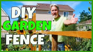 How to Build a Garden Fence (Easy & Affordable)