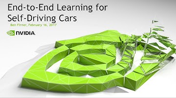 WINLAB Seminar - Ben Firner: "End to End Learning for Self-Driving Cars"