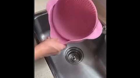 Bộ Thau Rổ Rửa Trái Cây, Rau Củ Đa Tầng Bằng Nhựa Lúa Mạch