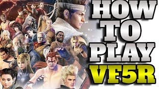 A Beginners Guide To Virtua Fighter 5 R.E.V.O