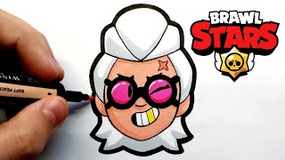 Comment Dessiner Belle Brawl Stars Youtube - dessin de brawleur sur brawl stars