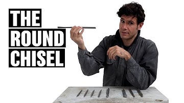 How to Carve Stone by Hand - THE ROUND CHISEL