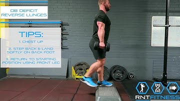How To Maximise Your DB Deficit Reverse Lunges