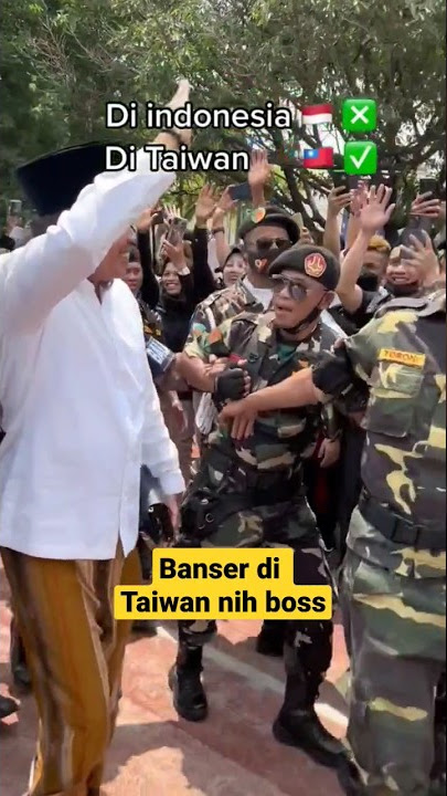 BANSER N PAGAR NUSA. Taiwan nih boss... #ansor #banser #pagarnusa #pagarnusadunia