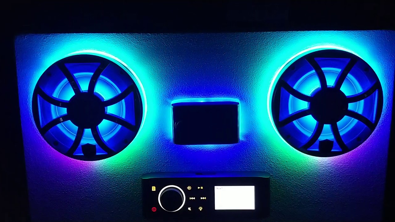 Wetsounds REVO 6 RGB LED ring ring Epic Marine Audio Lake of the Ozarks