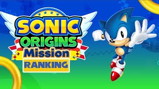 EVERY Sonic Origins Mission RANKED