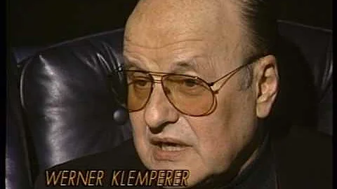 Werner Klemperer--1992 TV Interview, Hogan's Heroes