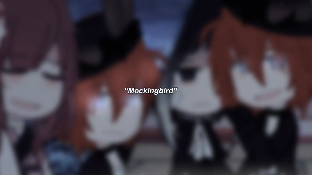 “Mockingbird”||Bsd||Chuuya—Aku Angst(?||Gacha Club||Copyright ig ||Not Og! !