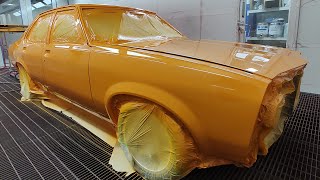 How To Spray Glass Clear: Holden Torana Respray