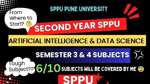 SPPU Second Year (SE) Artificial Intelligence & Data Science(AI-DS) Subjects | SPPU PATTERN |