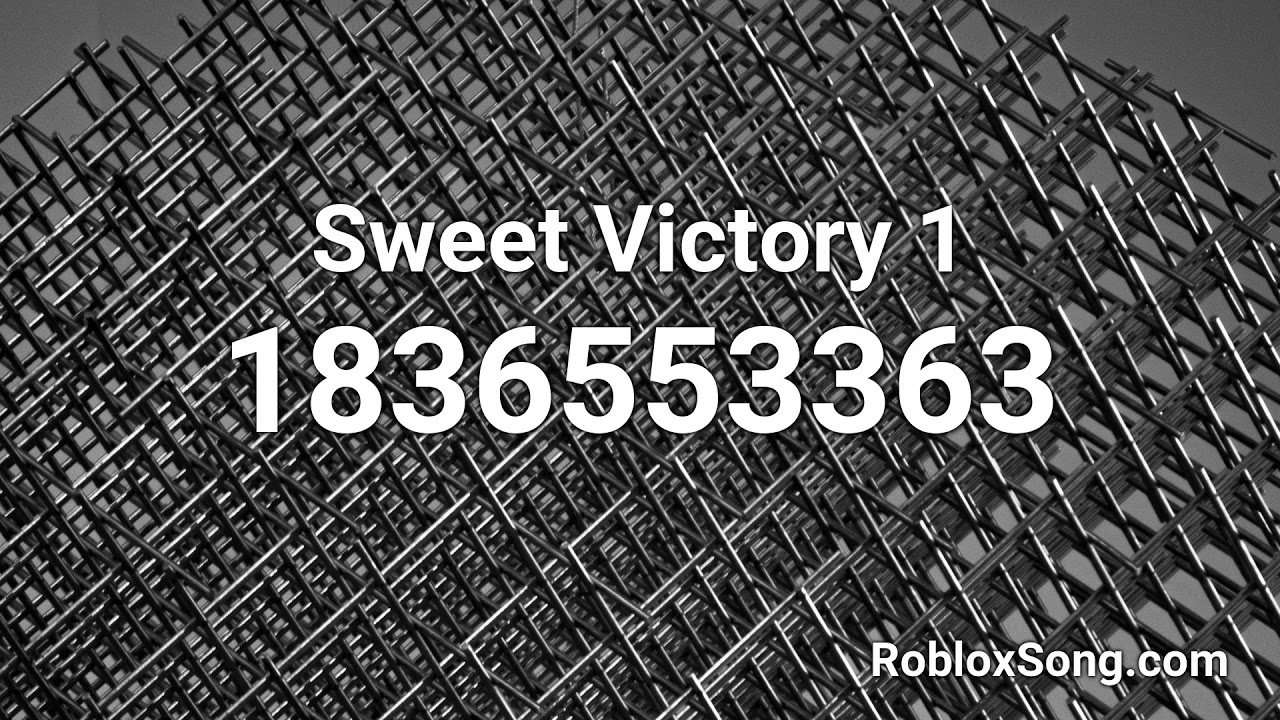 Sweet Victory 1 Roblox Id Roblox Music Code Youtube