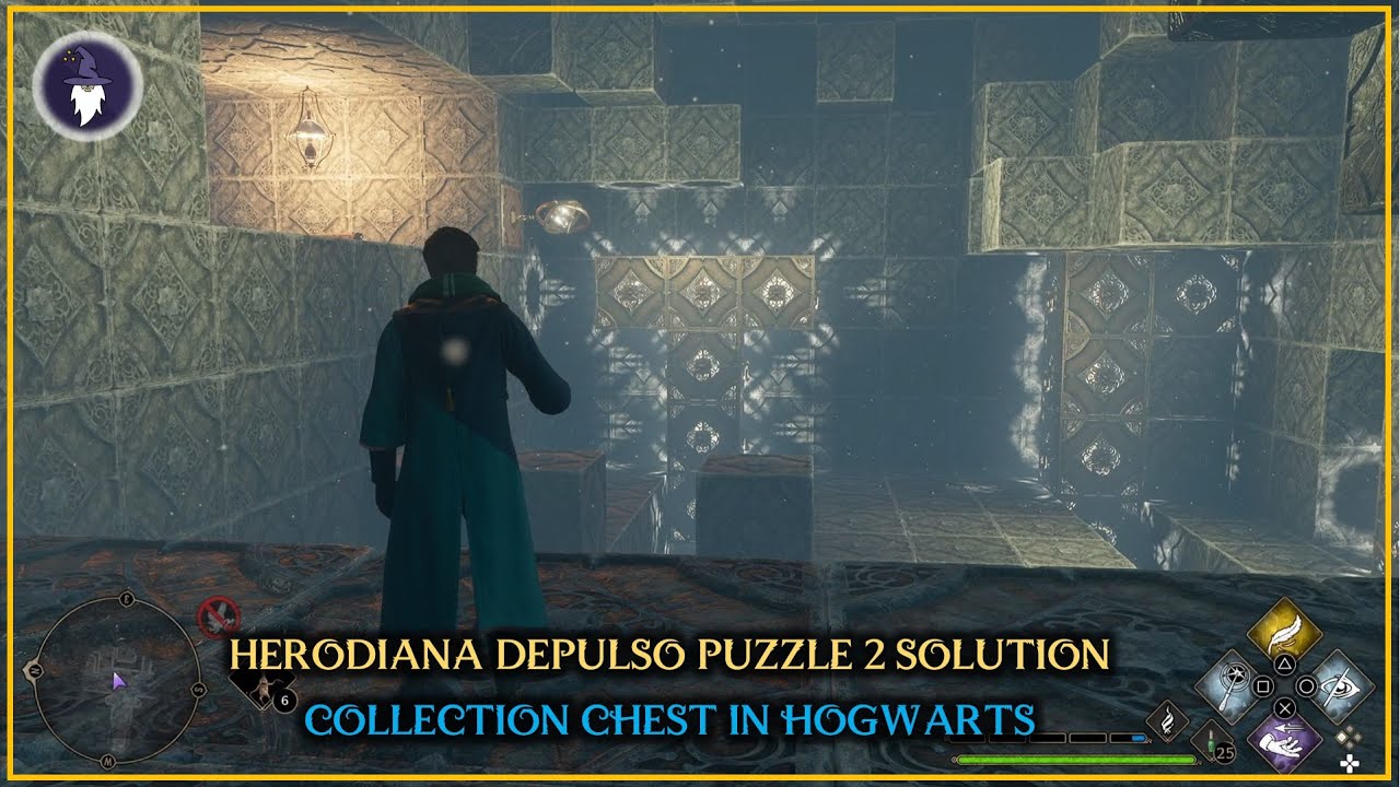 HOGWARTS LEGACY DEPULSO PUZZLE ROOM 2 SOLUTION [COLLECTION CHEST