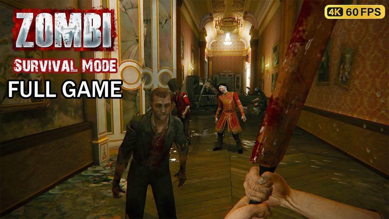 ZOMBI U - Full Game Walkthrough [Survival Mode] (PC 4K 60FPS) - YouTube