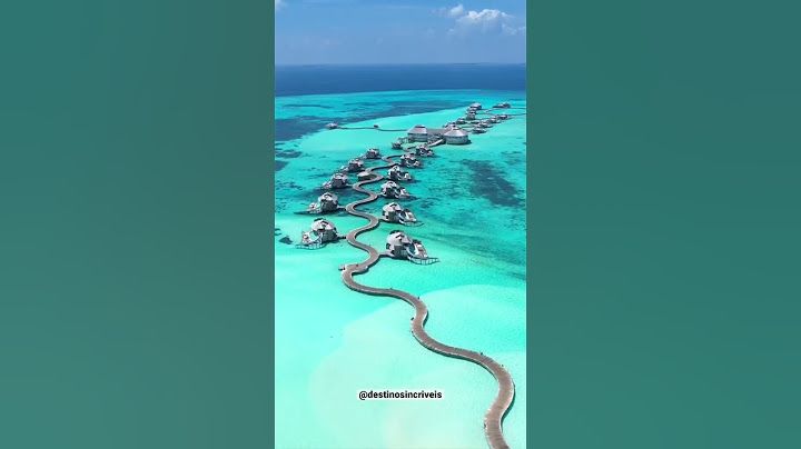 Soneva Jani resort de luxo das maldivas #viagem #maldivas