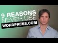 9 Reasons To Never Use WordPress.com