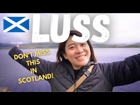 THE LOVELIEST VILLAGE IN SCOTLAND | Luss Village, Road Trip in Scotland