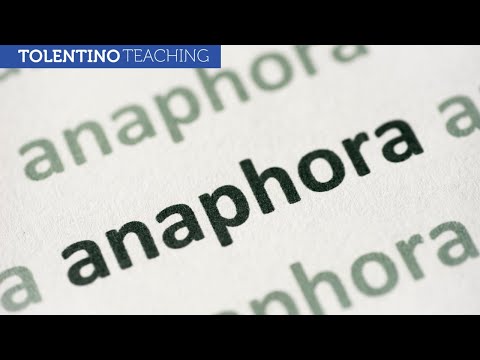 Anaphora: Quotes By Students
