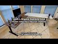Three-Piece Tabletop | UPLIFT L-Shaped Standing Desk | Custom Oversized Top | Tips