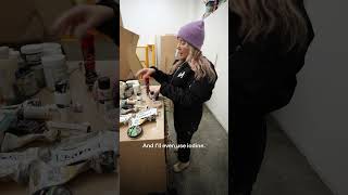 Her Sculptures Look Like Bruised Skin (They're Not)