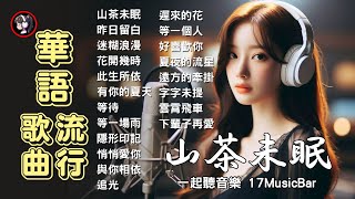 好聽中文歌2025📀山茶未眠🎧讀書、工作、放鬆的完美音樂｜抒情歌單🌟華語流行歌曲💥抖音熱歌🔥抖音歌曲,珠玉,若月亮沒來,阿嬤,若夢,空白格,無憂·念 #17MusicBar #MusicBar