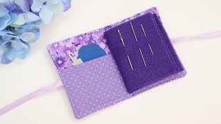 Sew a Needle Book: DETAILED INSTRUCTIONS by learncreatesew