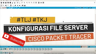 Konfigurasi FILE SERVER dengan FTP Cisco Packet Tracer