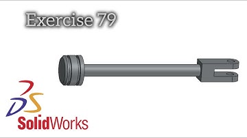 Solidworks tutorial exercise 79||Mechanical parts design in solidworks||learn autocad free#cad #3d