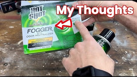 Hot Shot Fogger With Odor Neutralizer, Kills Roaches, Ants, Spiders & Fleas, 3 Count