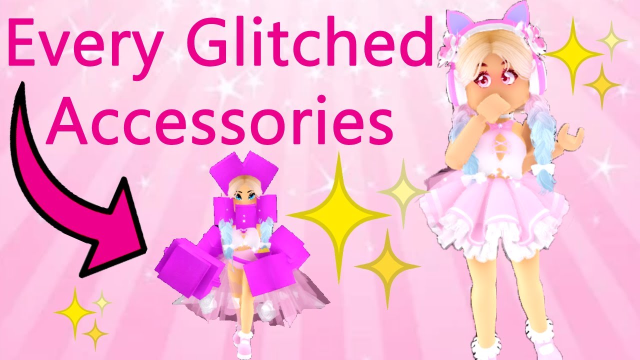 Every GLITCHED Accessories In Royale High - YouTube