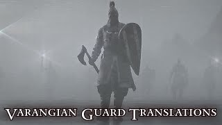 For Honor Varangian Guard Translations