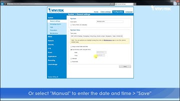 How to sync the camera time