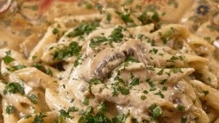 Creamy Mushrooms Pasta the MOST Delicious White Sauce