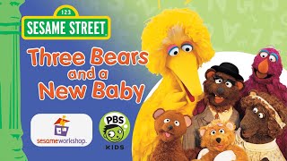 Sesame Street Three Bears And A New Baby Ending And Funding 2004 Rerun