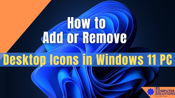 How to Add or Remove Desktop Icons on Windows 11 PC and Laptop | 2025