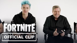 Fortnite: Ninja Teaches Mark Hamill The Ways of Fortnite - Official Clip