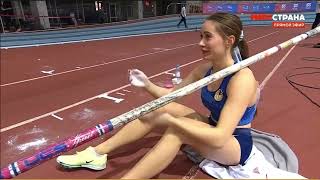 Полина Кнороз о чемпионате России по лёгкой атлетике #polinaknoroz #polevault #athletics