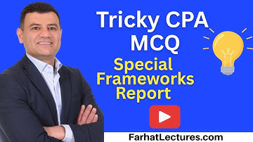 Cash and Tax Basis Reporting  Special Purpose Frameworks AUD CPA Exam