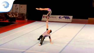 CHERNOVA-PATARAIA (RUS) - 2015 Acrobatic European Champions, Balance Final