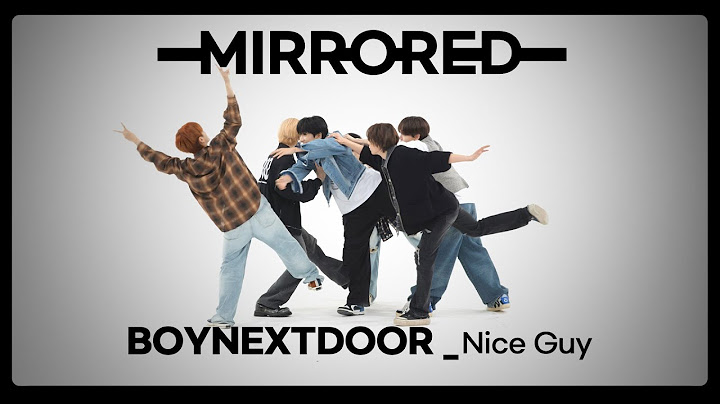 [MIRROREDㅣ4K] BOYNEXTDOOR (보이넥스트도어) - Nice Guy