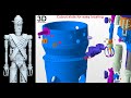 Breakdown of IG-11 Droid Head Star Wars Mandalorian STL file 3D Printable Model Do3D 1:1 scale print